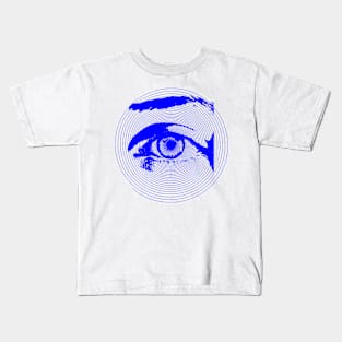 Spiral eye design Kids T-Shirt